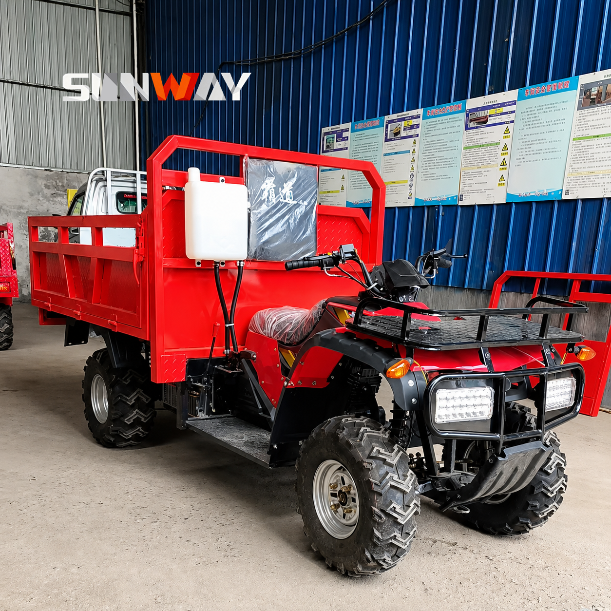 Agriculture Farming Working Model - Customized Shaft Drive Agricultural ATV UTV