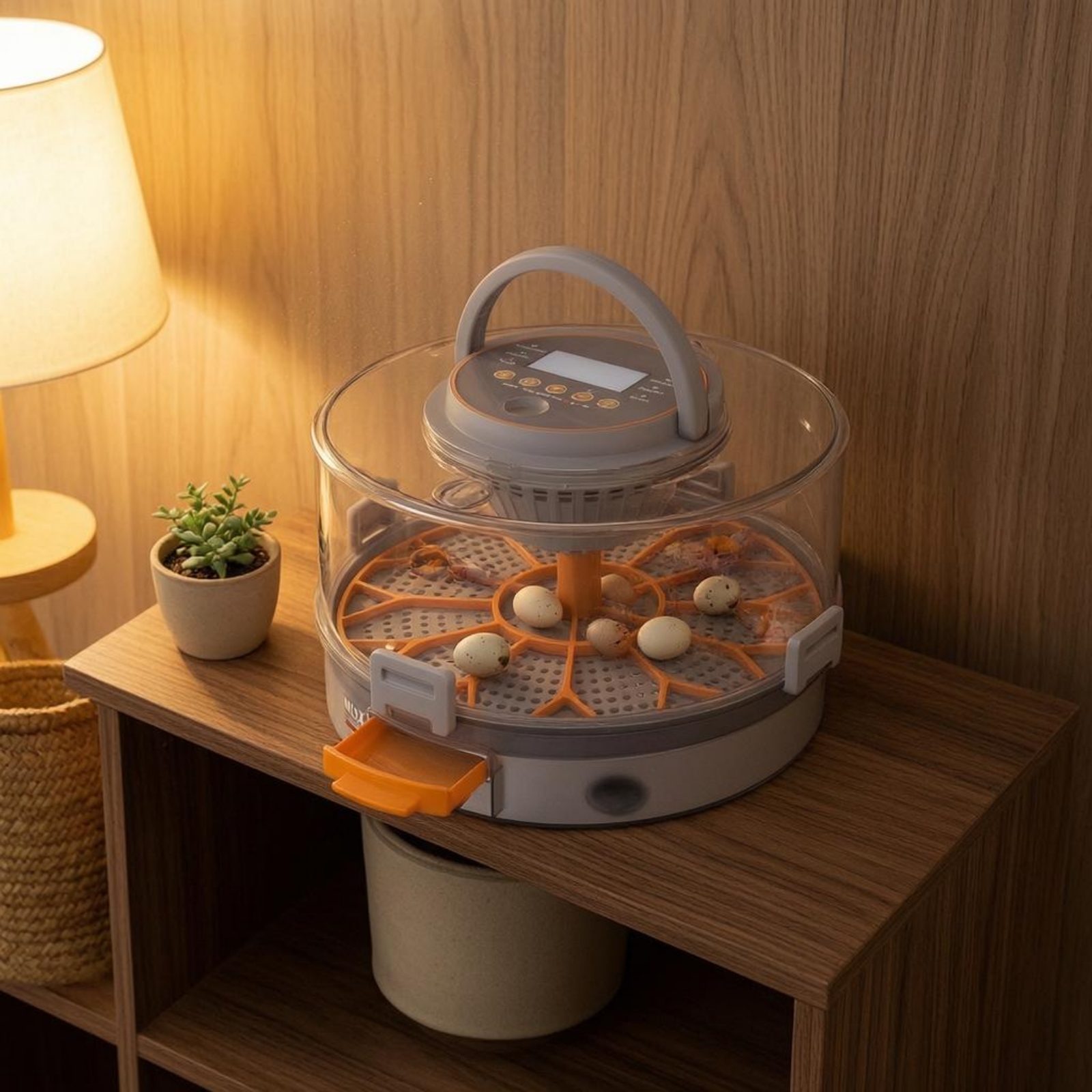 Quail Egg Incubator - Automatic E-Gg Incubator Integrated Water Reservoir