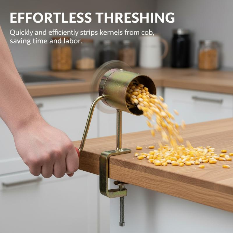 【S】Hand Crank Corn Peeler Thre - Corn Sheller Machine 评论和价格