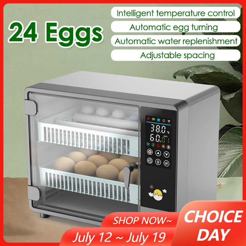 24 Eggs Full Automatic Turning - Quail Egg Incubator 评论和价格