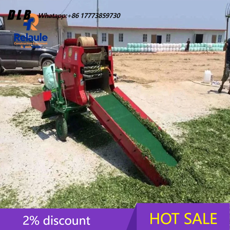 Dieel Automatic Hay Pto Grass  - Silage Baler Machine 评论和价格
