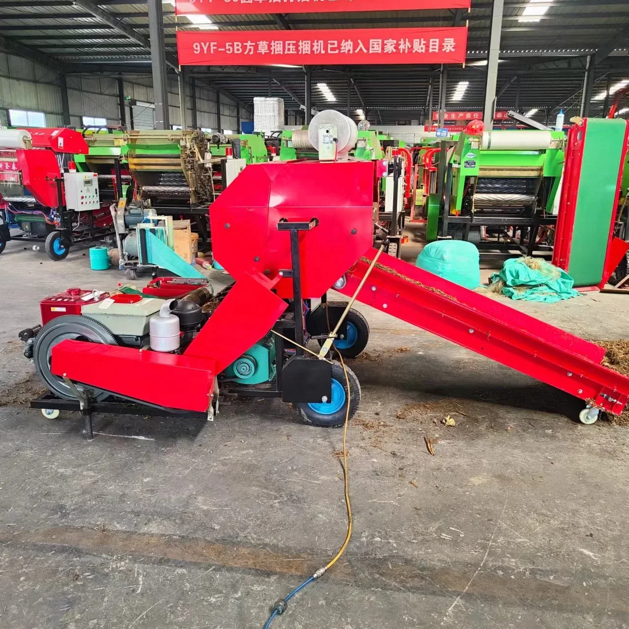 Dieel Automatic Hay Pto Grass  - Silage Baler Machine 评论和价格