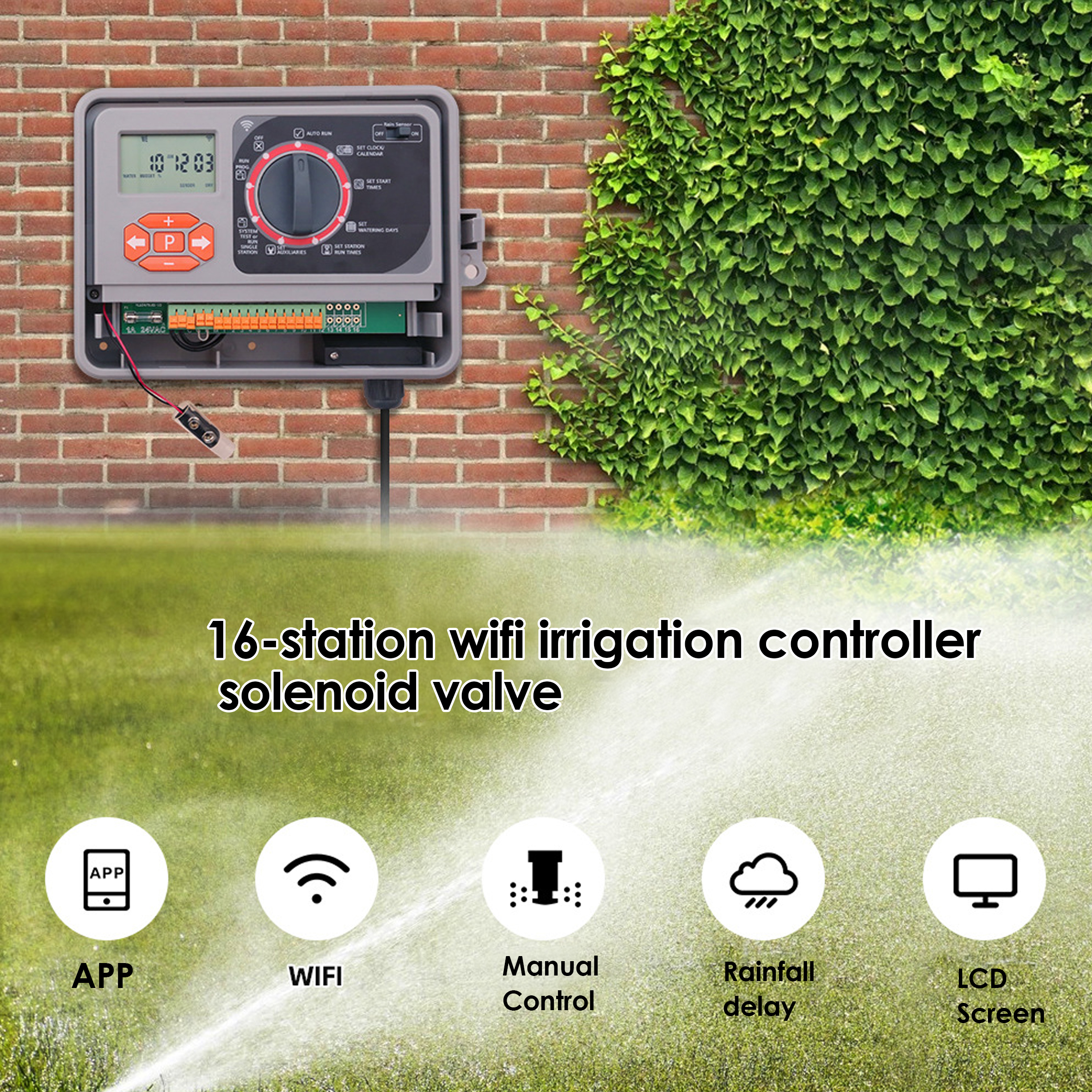 Wi-Fi Controller 16 Station We - Farming Zone 评论和价格