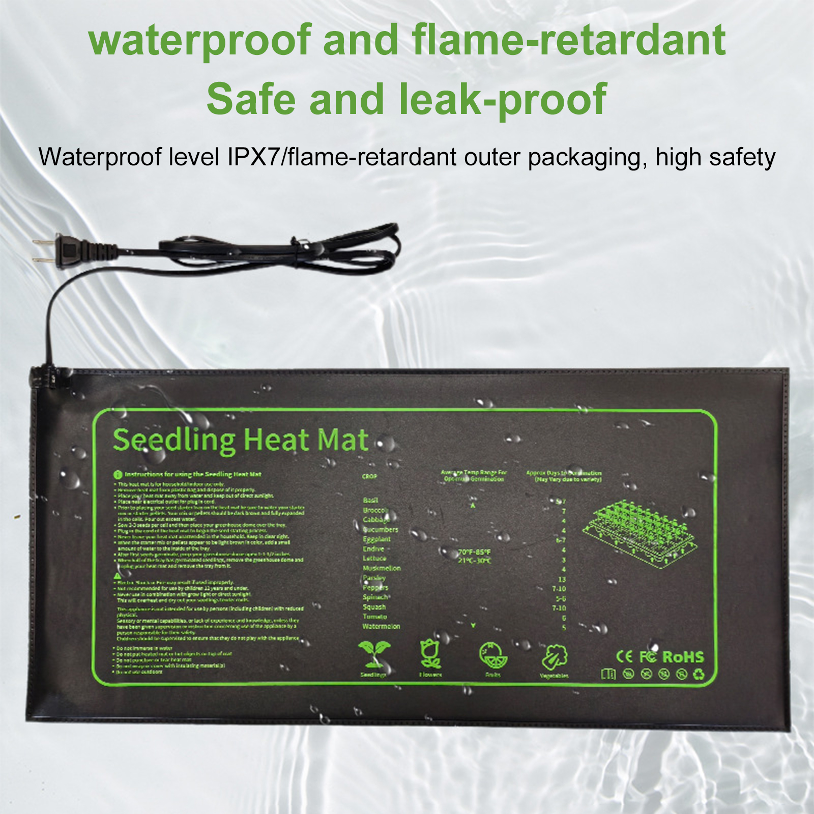 20W Plants Seedling Heating Pa - Seedling Heat Mat 评论和价格