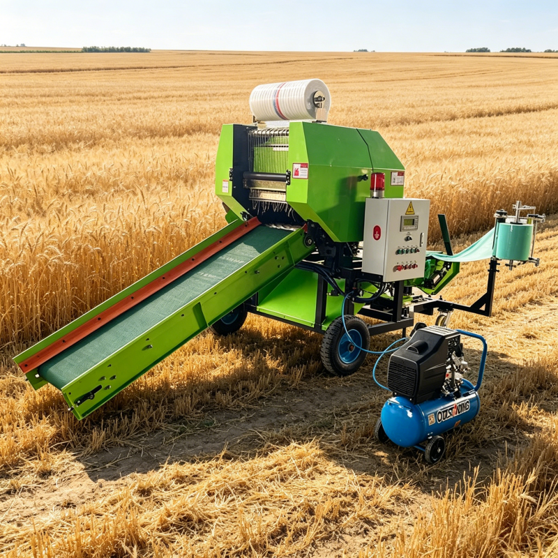 Farm Use Round Baler Machine S - Silage Baler Machine 评论和价格